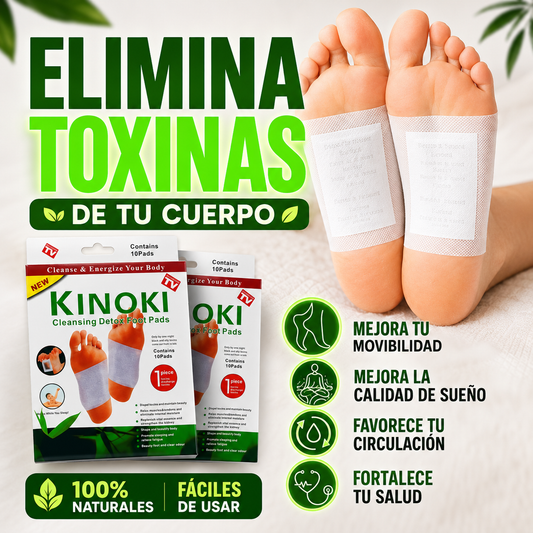 Parches Detox Kinoki para Pies